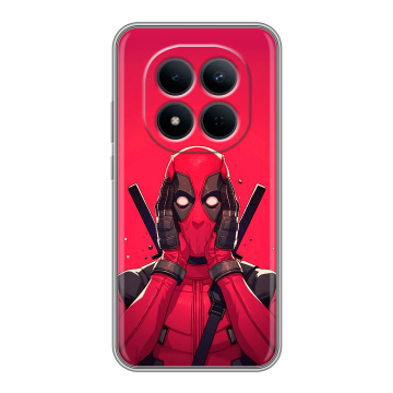 Силиконовый чехол на Redmi Note 15 5G с принтом Дедпул Deadpool