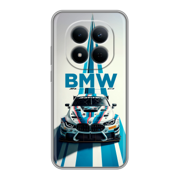 Силиконовый чехол на Redmi Note 15 5G с принтом БМВ BMW Силиконовый чехол на Redmi Note 15 5G с принтом БМВ BMW