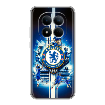 Силиконовый чехол на Redmi Note 15 5G с принтом Chelsea Челси