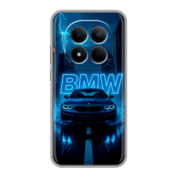 Силиконовый чехол на Redmi Note 15 5G с принтом BMW БМВ