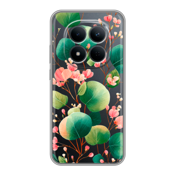 Силиконовый чехол на Redmi Note 15 5G с принтом женский