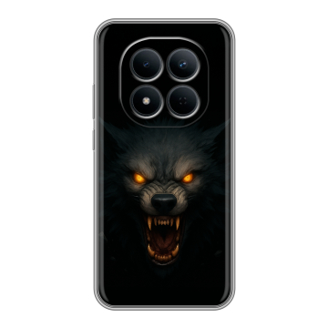Силиконовый чехол на Redmi Note 15 5G с принтом Волк