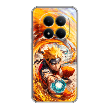 Силиконовый чехол на Redmi Note 15 5G с принтом Аниме Наруто Naruto
