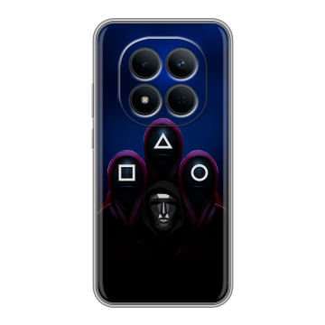 Силиконовый чехол на Redmi Note 15 5G с принтом Игра Кальмара
