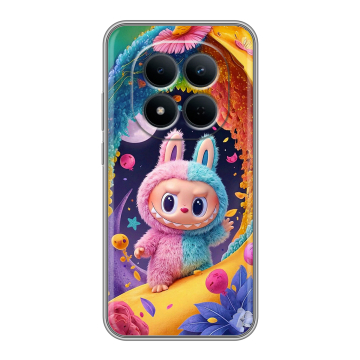Силиконовый чехол на Redmi Note 15 5G с принтом Labubu Лабубу