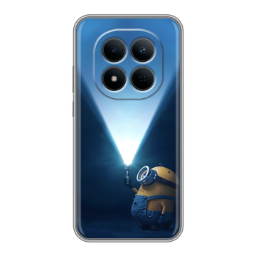 Силиконовый чехол на Redmi Note 15 5G с принтом Миньоны