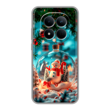 Силиконовый чехол на Redmi Note 15 5G с принтом Новый год