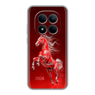 Силиконовый чехол на Redmi Note 15 5G с принтом Новый год