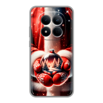 Силиконовый чехол на Redmi Note 15 5G с принтом Новый год