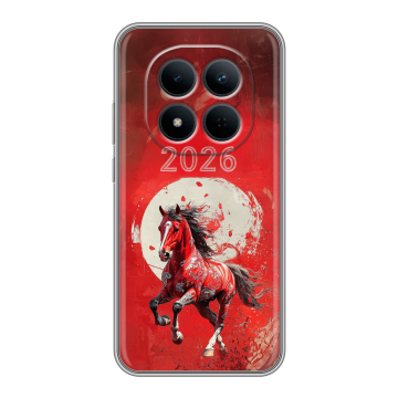 Силиконовый чехол на Redmi Note 15 5G с принтом Новый год