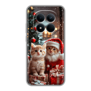 Силиконовый чехол на Redmi Note 15 5G с принтом Новый год