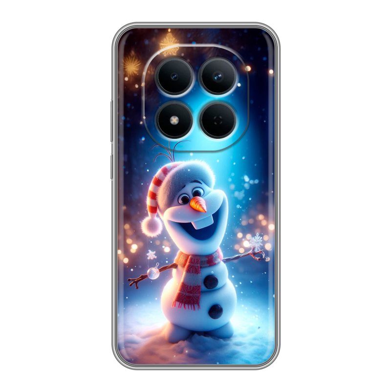 Силиконовый чехол на Redmi Note 15 5G с принтом Новый год Силиконовый чехол на Redmi Note 15 5G с принтом Новый год