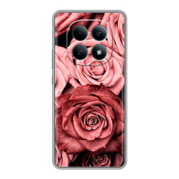 Силиконовый чехол на Redmi Note 15 4G с принтом Цветы розы Силиконовый чехол на Redmi Note 15 4G с принтом Цветы розы