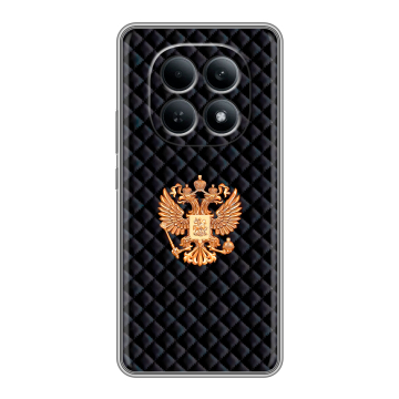 Силиконовый чехол на Redmi Note 15 4G с принтом Герб России принт