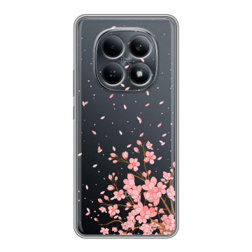 Силиконовый чехол на Redmi Note 15 4G с принтом Ветка сакуры Силиконовый чехол на Redmi Note 15 4G с принтом Ветка сакуры