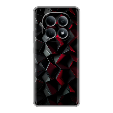 Силиконовый чехол на Redmi Note 15 4G с принтом Абстракция