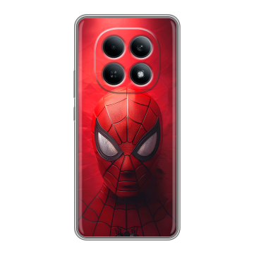Силиконовый чехол на Redmi Note 15 4G с принтом Spiderman Человек паук