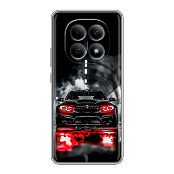 Силиконовый чехол на Redmi Note 15 4G с принтом BMW БМВ Силиконовый чехол на Redmi Note 15 4G с принтом BMW БМВ