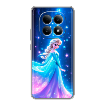 Силиконовый чехол на Redmi Note 15 4G с принтом Холодное сердце Frozen Силиконовый чехол на Redmi Note 15 4G с принтом Холодное сердце Frozen