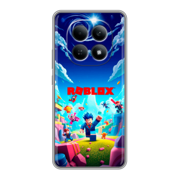 Силиконовый чехол на Redmi Note 15 4G с принтом Roblox Роблокс Силиконовый чехол на Redmi Note 15 4G с принтом Roblox Роблокс