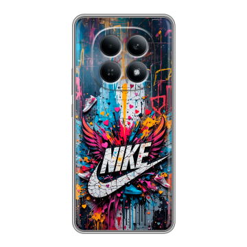 Силиконовый чехол на Redmi Note 15 4G с принтом Nike Найк Силиконовый чехол на Redmi Note 15 4G с принтом Nike Найк