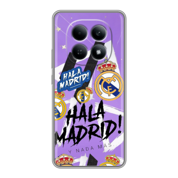 Силиконовый чехол на Redmi Note 15 4G с принтом Real Madrid Реал Мадрид Силиконовый чехол на Redmi Note 15 4G с принтом Real Madrid Реал Мадрид