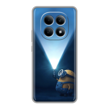 Силиконовый чехол на Redmi Note 15 4G с принтом Миньоны Силиконовый чехол на Redmi Note 15 4G с принтом Миньоны