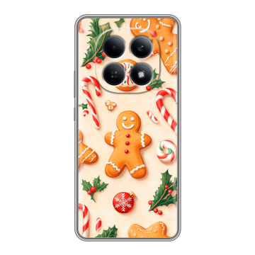 Силиконовый чехол на Redmi Note 15 4G с принтом Новый год