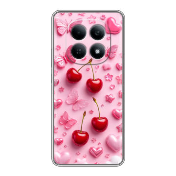 Силиконовый чехол на Redmi Note 15 4G с принтом для девочек Силиконовый чехол на Redmi Note 15 4G с принтом для девочек
