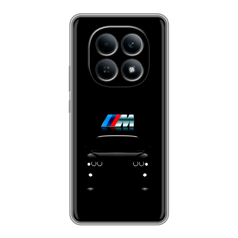 Силиконовый чехол на Redmi Note 15 4G с принтом БМВ BMW Силиконовый чехол на Redmi Note 15 4G с принтом БМВ BMW