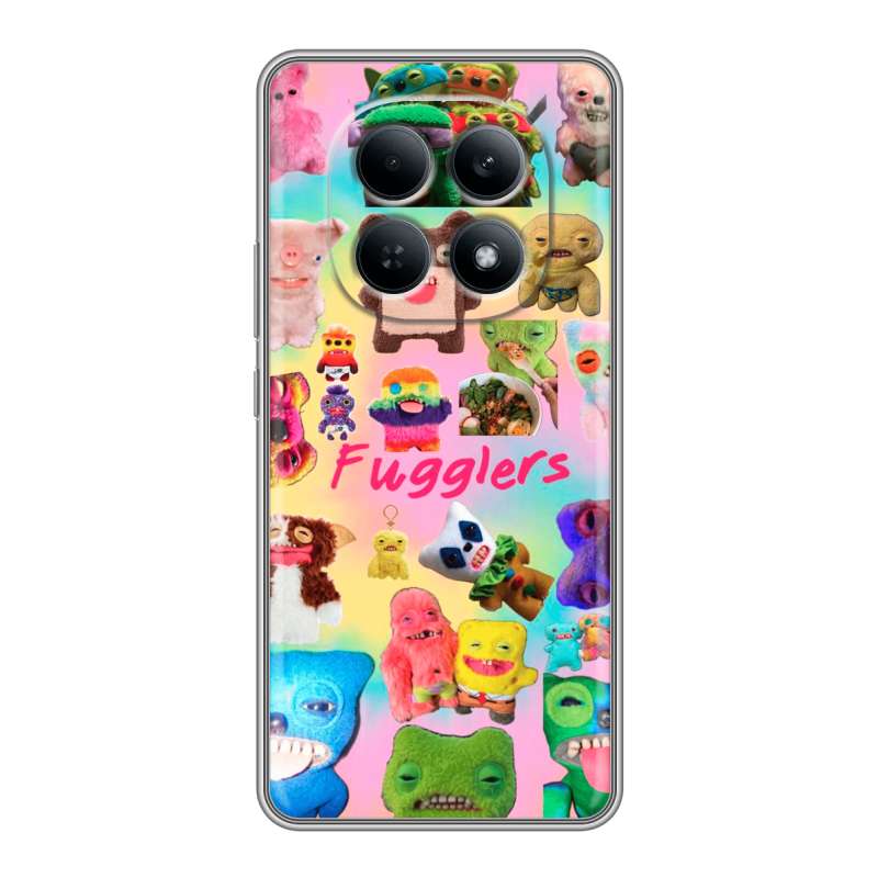 Силиконовый чехол на Redmi Note 15 4G с принтом Флагер Fuggler Силиконовый чехол на Redmi Note 15 4G с принтом Флагер Fuggler
