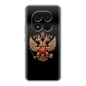 Силиконовый чехол на Redmi Note 15 Pro 5G с принтом Герб России Силиконовый чехол на Redmi Note 15 Pro 5G с принтом Герб России