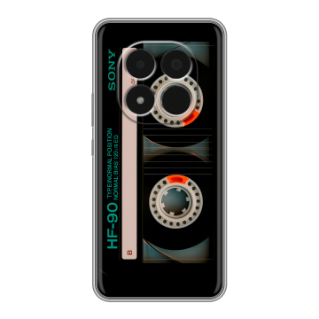 Силиконовый чехол на Redmi Note 15 Pro 5G с принтом Кассета