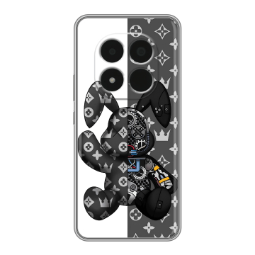 Силиконовый чехол на Redmi Note 15 Pro 5G с принтом Луи робот