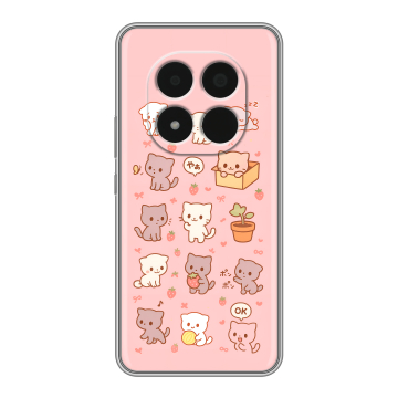 Силиконовый чехол на Redmi Note 15 Pro 5G с принтом Hello Kitty Хелоу Кити