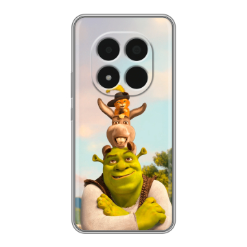 Силиконовый чехол на Redmi Note 15 Pro 5G с принтом Шрек Shrek