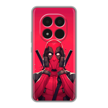 Силиконовый чехол на Redmi Note 15 Pro 5G с принтом Дедпул Deadpool