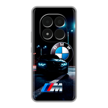 Силиконовый чехол на Redmi Note 15 Pro 5G с принтом БМВ BMW