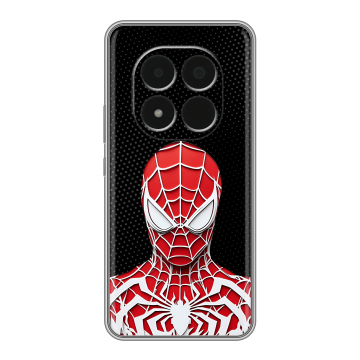 Силиконовый чехол на Redmi Note 15 Pro 5G с принтом человек паук spiderman