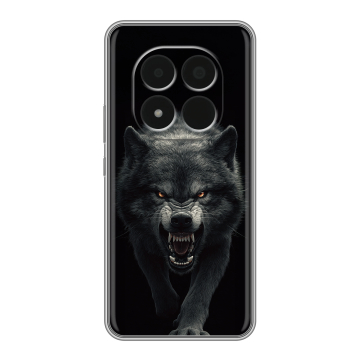 Силиконовый чехол на Redmi Note 15 Pro 5G с принтом Волк