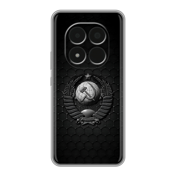 Силиконовый чехол на Redmi Note 15 Pro 5G с принтом Герб Флаг СССР Силиконовый чехол на Redmi Note 15 Pro 5G с принтом Герб Флаг СССР