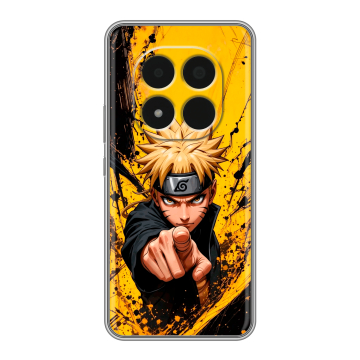 Силиконовый чехол на Redmi Note 15 Pro 5G с принтом Naruto Наруто