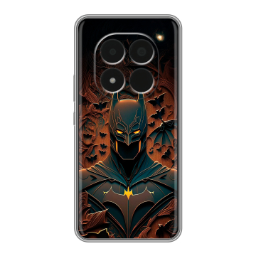 Силиконовый чехол на Redmi Note 15 Pro 5G с принтом Batman Бэтмен