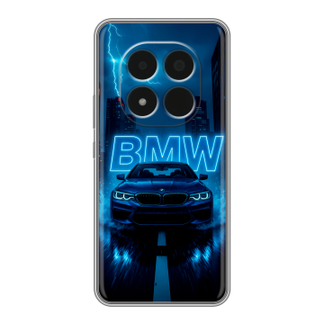 Силиконовый чехол на Redmi Note 15 Pro 5G с принтом BMW БМВ