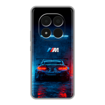 Силиконовый чехол на Redmi Note 15 Pro 5G с принтом BMW БМВ