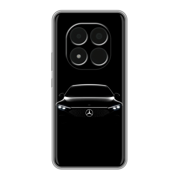 Силиконовый чехол на Redmi Note 15 Pro 5G с принтом Mercedes Мерседес