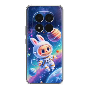 Силиконовый чехол на Redmi Note 15 Pro 5G с принтом Labubu Лабубу