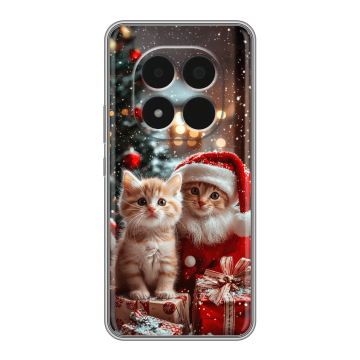 Силиконовый чехол на Redmi Note 15 Pro 5G с принтом Новый год