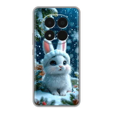 Силиконовый чехол на Redmi Note 15 Pro 5G с принтом Новый год