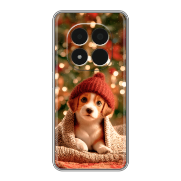 Силиконовый чехол на Redmi Note 15 Pro 5G с принтом Новый год